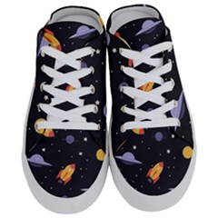 Cosmos Rockets Spaceships Ufos Half Slippers by Amaryn4rt