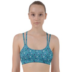 Manicure Supplies  Nail Polish Line Them Up Sports Bra by SychEva