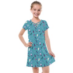 Manicure Supplies  Nail Polish Kids  Cross Web Dress by SychEva