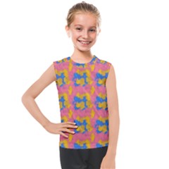 Abstract Painting Kids  Mesh Tank Top by SychEva