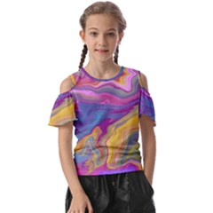 Flow Kids  Butterfly Cutout Tee by kiernankallan