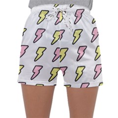 Pattern Cute Flash Design Sleepwear Shorts by brightlightarts