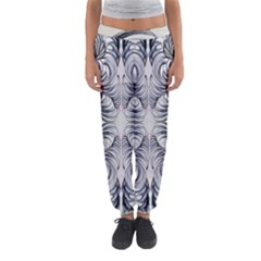 Mono Repeats Vi Women s Jogger Sweatpants by kaleidomarblingart