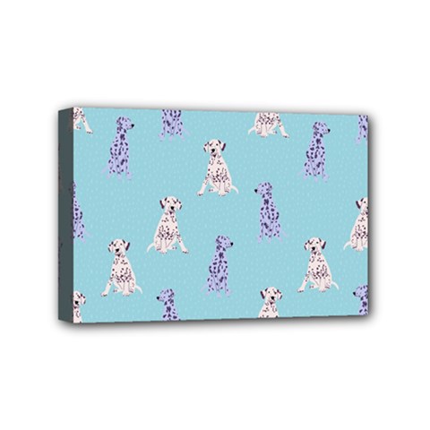 Dalmatians Are Cute Dogs Mini Canvas 6  X 4  (stretched) by SychEva