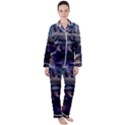 fog-1-1 Satin Long Sleeve Pajamas Set View1