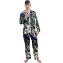 Snow In A City-1-1 Men s Long Sleeve Satin Pajamas Set View1