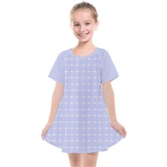 Lighblu Plaid Small Kids  Smock Dress by snowwhitegirl