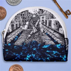 Movie Horseshoe Style Canvas Pouch by Sparkle