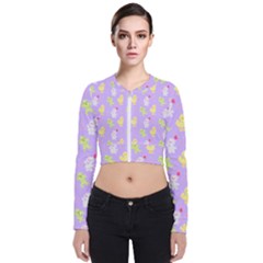 My Adventure Pastel Long Sleeve Zip Up Bomber Jacket by thePastelAbomination