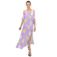 My Adventure Pastel Maxi Chiffon Cover Up Dress by thePastelAbomination