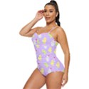 My Adventure Pastel Retro Full Coverage Swimsuit View2