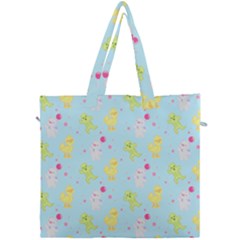 My Adventure Blue Canvas Travel Bag by thePastelAbomination