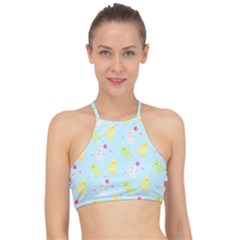 My Adventure Blue Racer Front Bikini Top by thePastelAbomination