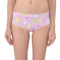 Pastel Adventure Mid-waist Bikini Bottoms by thePastelAbomination