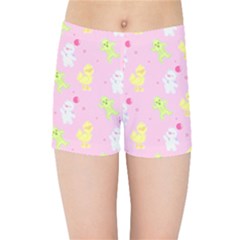 Pastel Adventure Kids  Sports Shorts by thePastelAbomination