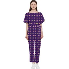 Digital Springs Batwing Lightweight Jumpsuit by Sparkle