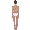 Flowers Pattern Cross Back Hipster Bikini Top  View2