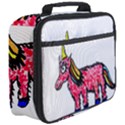 Unicorn Sketchy Style Drawing Full Print Lunch Bag View3
