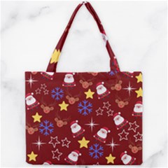 Santa Red Mini Tote Bag by NerdySparkleGoth