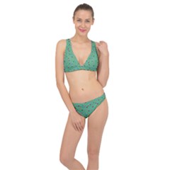 Christmas Elements For The Holiday Classic Banded Bikini Set  by SychEva