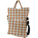 Geometry Fold Over Handle Tote Bag View2