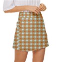 Geometry Mini Front Wrap Skirt View3