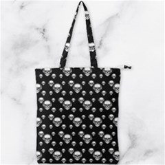 Skullmusician Double Zip Up Tote Bag by Sparkle