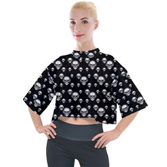 Skullmusician Mock Neck Tee by Sparkle