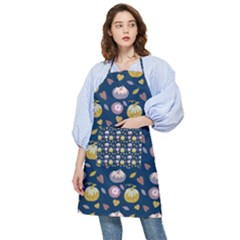 Autumn Pumpkins Pocket Apron by SychEva