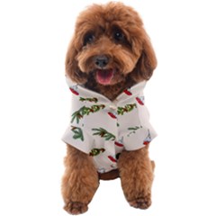 Rowan Branches And Spruce Branches Dog Coat by SychEva
