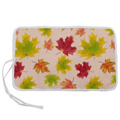 Bright Autumn Leaves Pen Storage Case (m) by SychEva