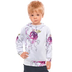 Carnie Squid Kids  Hooded Pullover by Limerence