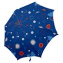 Christmas Pattern Tree Design Hook Handle Umbrellas (Large) View2
