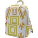 Abstract pattern geometric backgrounds   Zip Up Backpack View1