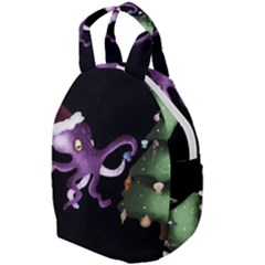 Octopus Black Travel Backpacks by Blueketchupshop