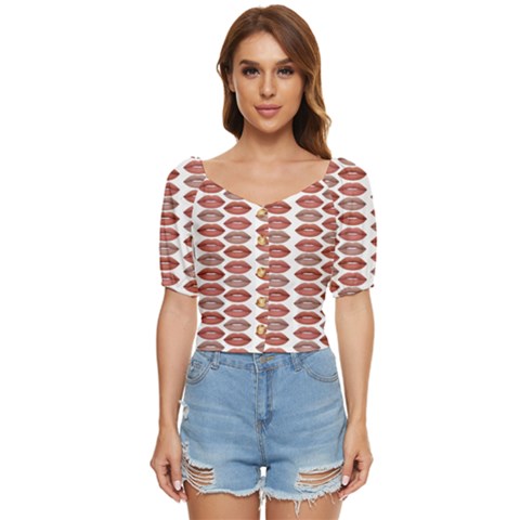 Beautylips Button Up Blouse by Sparkle