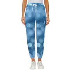 Light Reflections Abstract No8 Cool Cropped Drawstring Pants by DimitriosArt