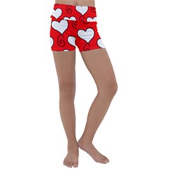 S1e1sue Kids  Lightweight Velour Yoga Shorts by SomethingForEveryone