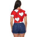 S1e1sue Side Button Cropped Tee View4