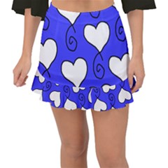 S1e1sue3 Fishtail Mini Chiffon Skirt by SomethingForEveryone
