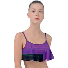 Gradient Frill Bikini Top by Sparkle