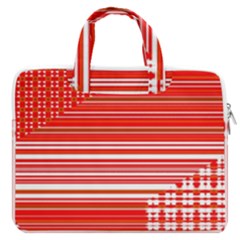 Gradient Macbook Pro Double Pocket Laptop Bag by Sparkle