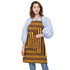 Gradient Pocket Apron by Sparkle
