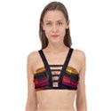 Gradient Cage Up Bikini Top View1