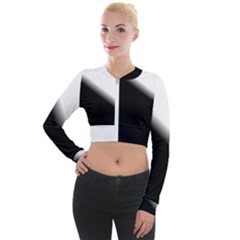 Gradient Long Sleeve Cropped Velvet Jacket by Sparkle