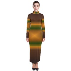 Gradient Turtleneck Maxi Dress by Sparkle