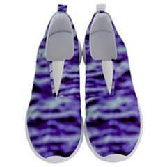 Purple  Waves Abstract Series No3 No Lace Lightweight Shoes by DimitriosArt