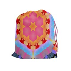 Digitalart Drawstring Pouch (xl) by Sparkle