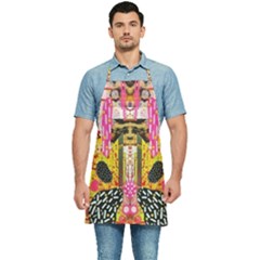 Digital Illusion Kitchen Apron by Sparkle