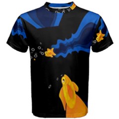 Digital Illusion Men s Cotton Tee by Sparkle